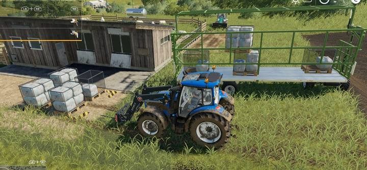 Farming Simulator 19 - как грузить тюки и шесрть овец?