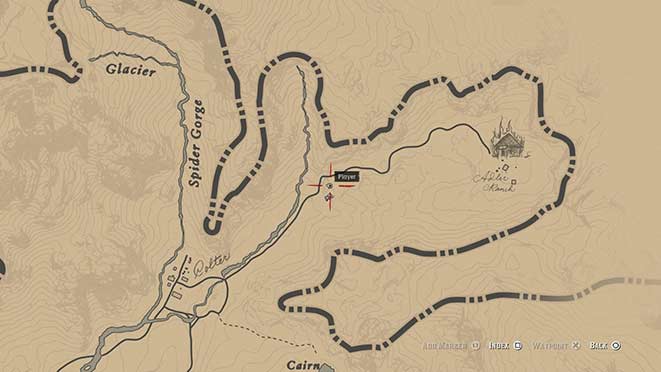 Red Dead Redemption 2 - панорамная карта