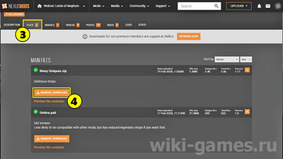 Как скачать и установить моды Wolcen: Lords of Mayhem?